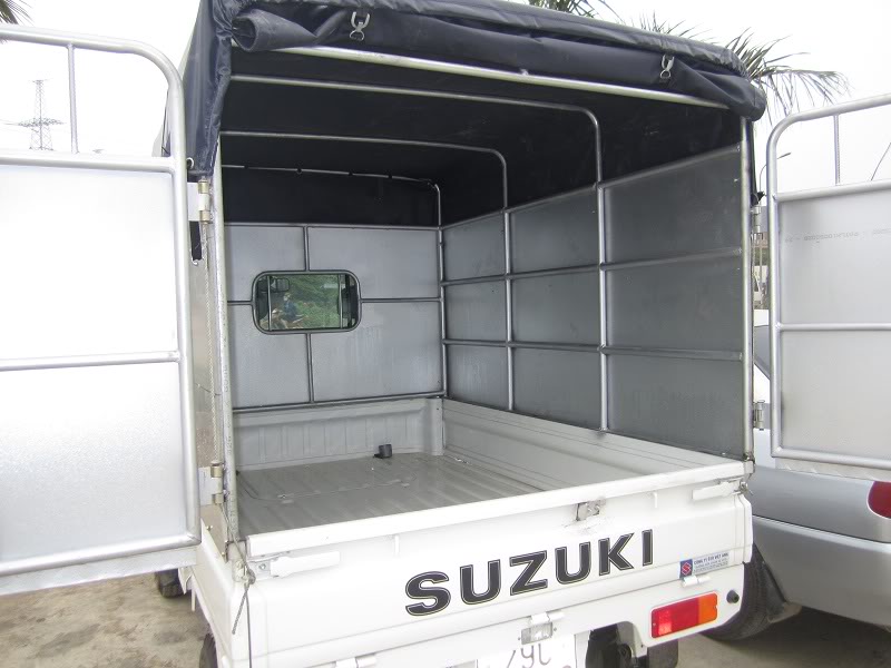 Xe tải Suzuki 500kg thùng mui bạt