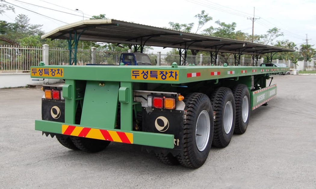 Sơ Mi Rơ Moóc Sàn DOOSUNG - 3 Trục - 40 Feet