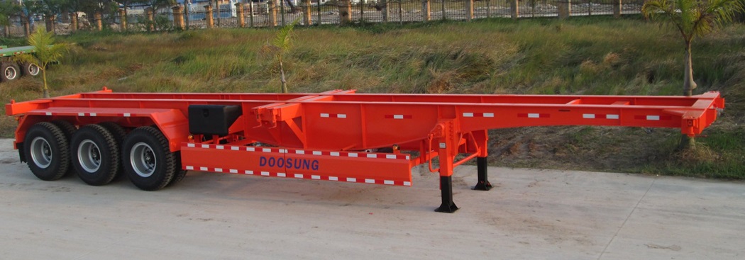 Sơ Mi Rơ Moóc Xương Doosung 2 Trục 40 Feet