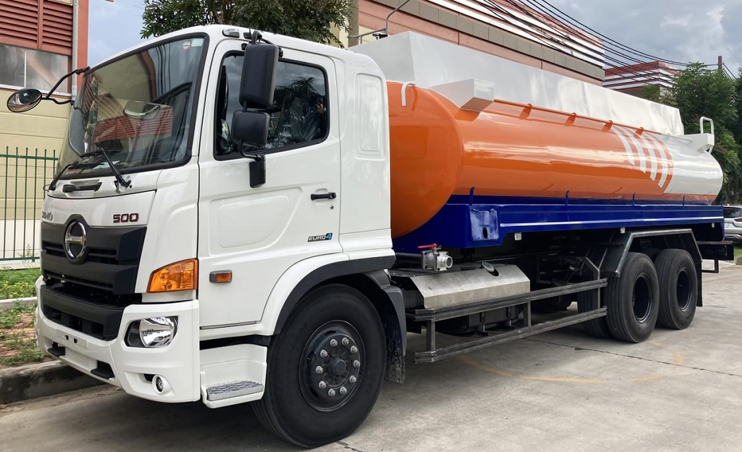 Xe Bồn Nhôm Chở Xăng 20 Khối HINO FM8JN8A