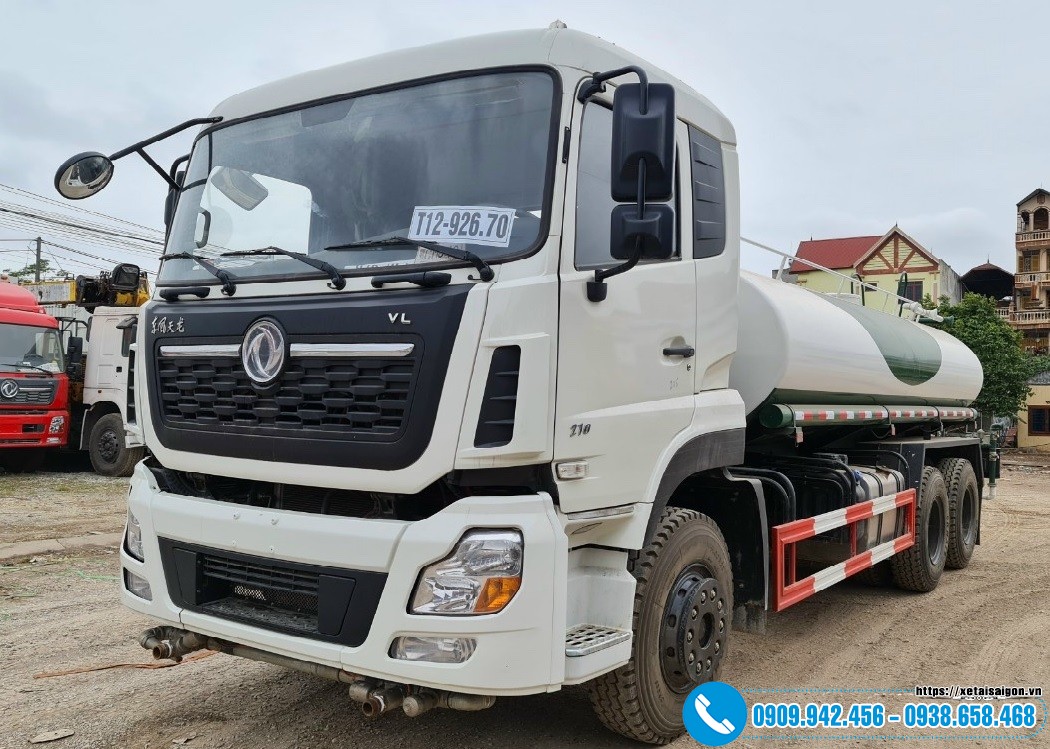 Xe Bồn Phun Nước Tưới Cây 14M3 DongFeng 14 Khối