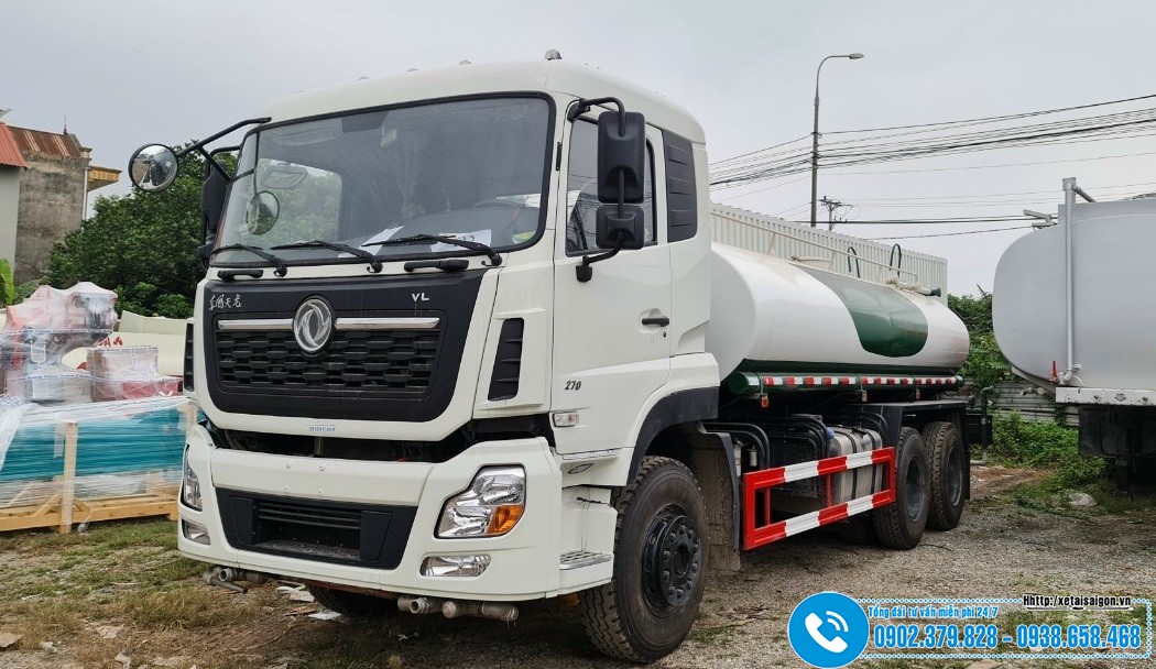 Xe Bồn Phun Nước Tưới Cây DongFeng 14000 Lít
