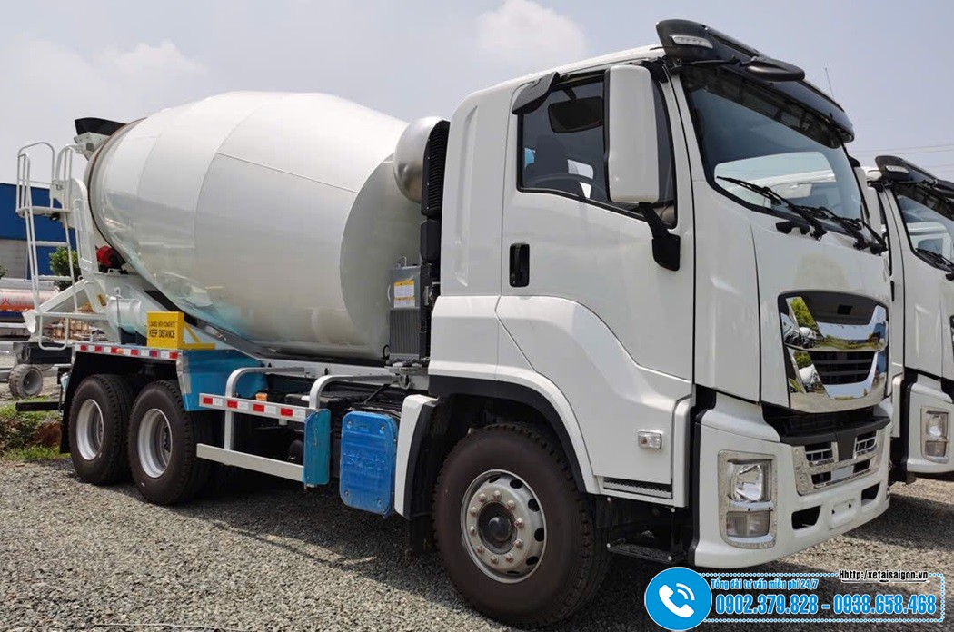 Xe Bồn Trộn Bê Tông ISUZU Giga 9M3
