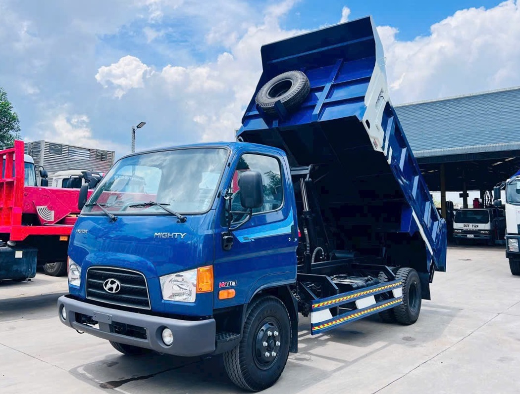 Xe Ben 6 Tấn - Thùng 4.5 Khối - Hyundai Mighty W11S