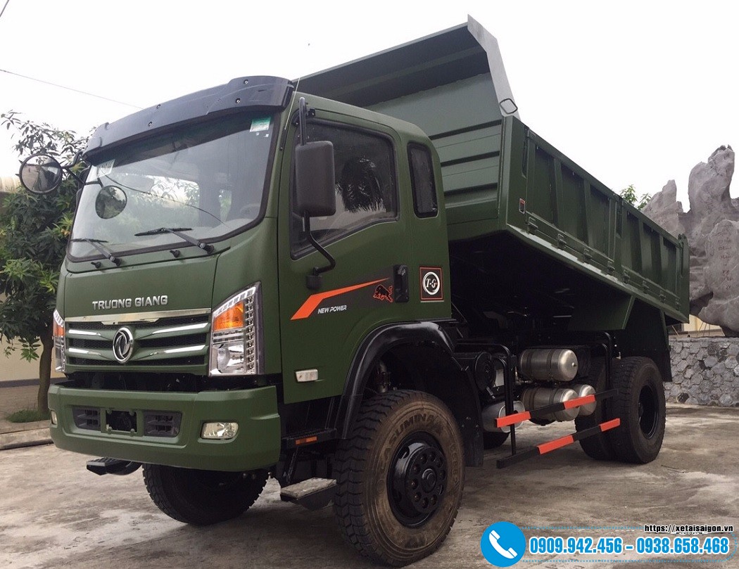 Xe Ben Trường Giang 8.5 Tấn – 1 Cầu – Thùng 7 Khối