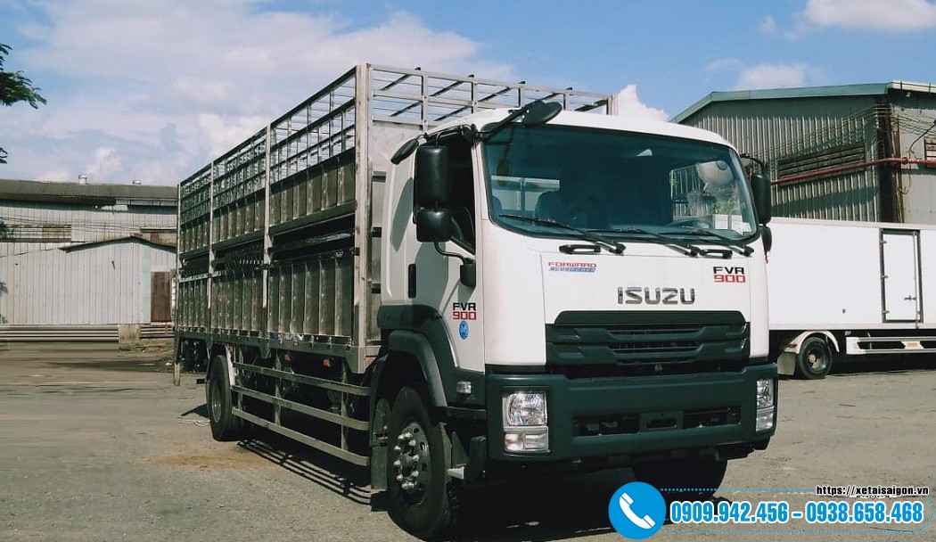 Xe Chở Gia Súc Isuzu FVR900 | Xe Chở Heo 8 Tấn Isuzu FVR-900