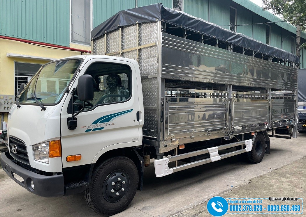 Xe Chở Gia Súc Hyundai 110SL 6 Tấn