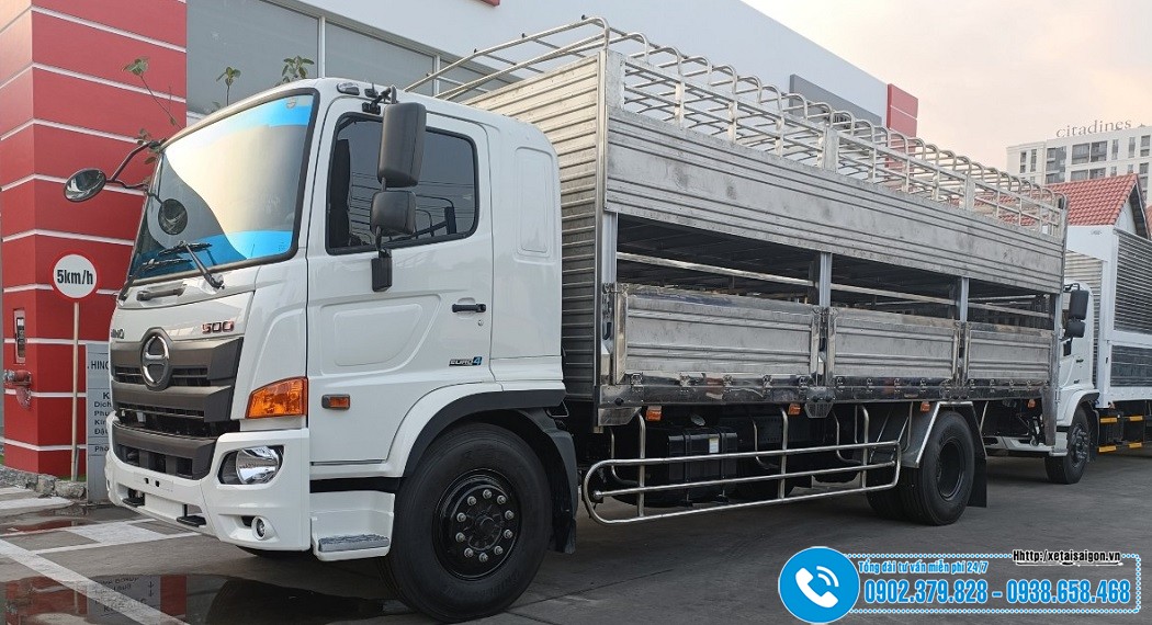 Xe Chở Gia Súc Hino FG8JP8A 7.5 Tấn