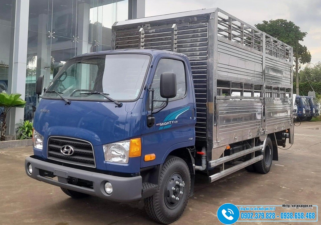Xe Chở Gia Súc - Chở Heo 3T5 Hyundai 75S - 3.5 Tấn - 3 Tấn 5