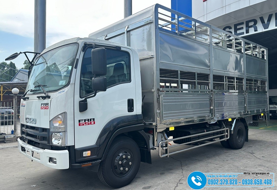 Xe Chở Heo 6 Tấn ISUZU FRR-650