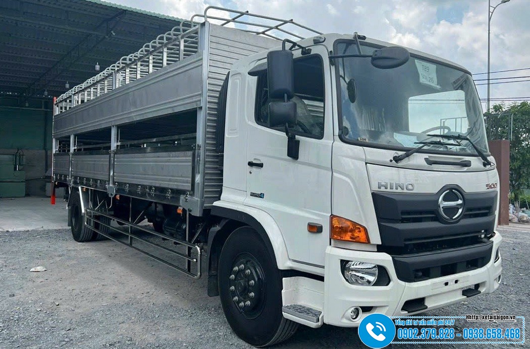 Xe Chở Heo Hino 8 Tấn FG8JT8A
