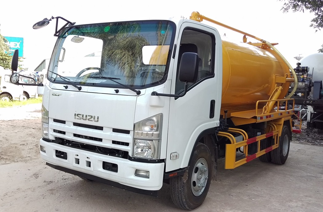 Xe Hút Chất Thải Isuzu 3.5 Khối