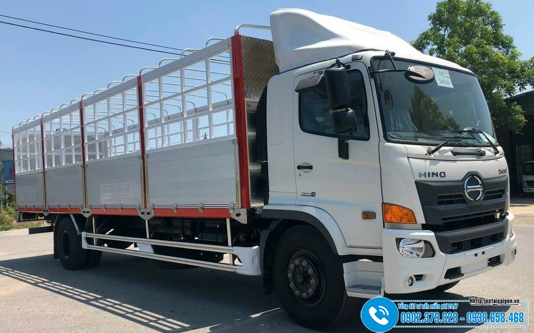 Xe Hino 8 Tấn Thùng 9M6 - 9M7 - 9M8 - 10 Mét