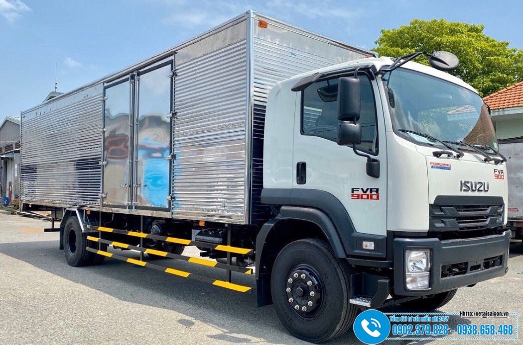 Xe Isuzu 8 Tấn FVR 900 – Thùng Kín 8M2