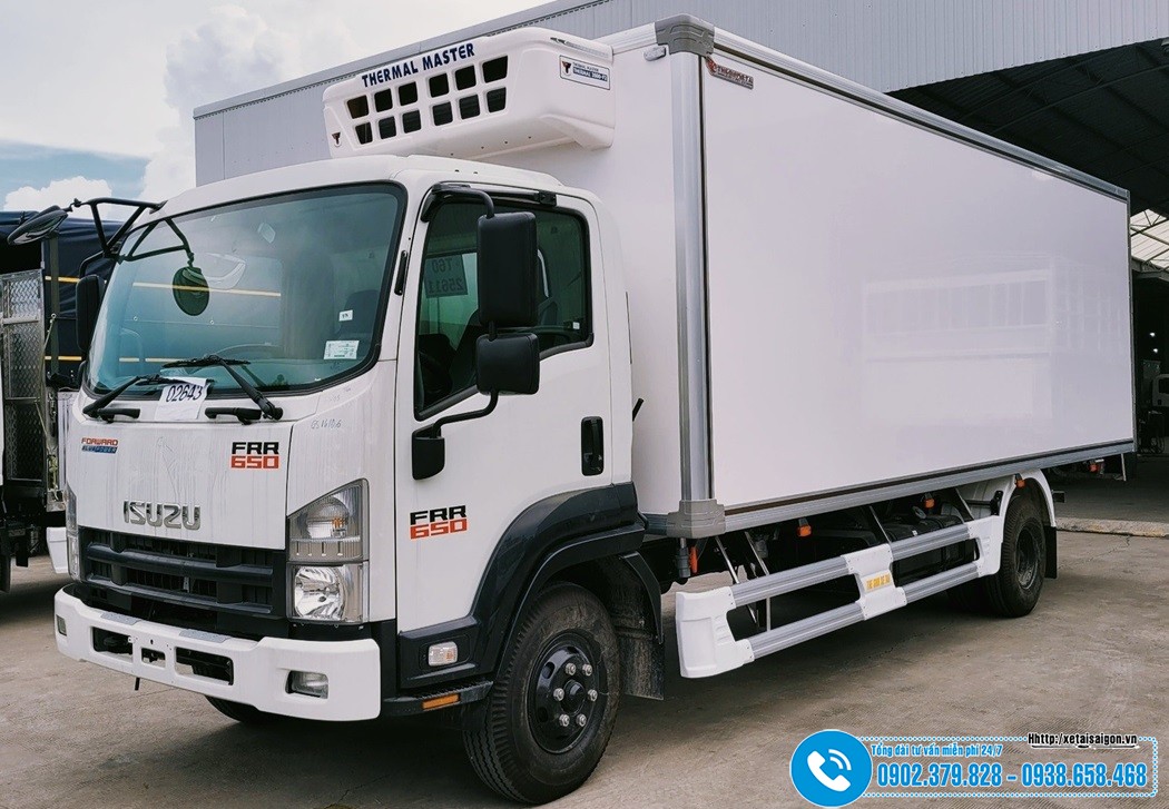 Xe Isuzu FRR650 6T5 - Thùng Đông Lạnh 5M7