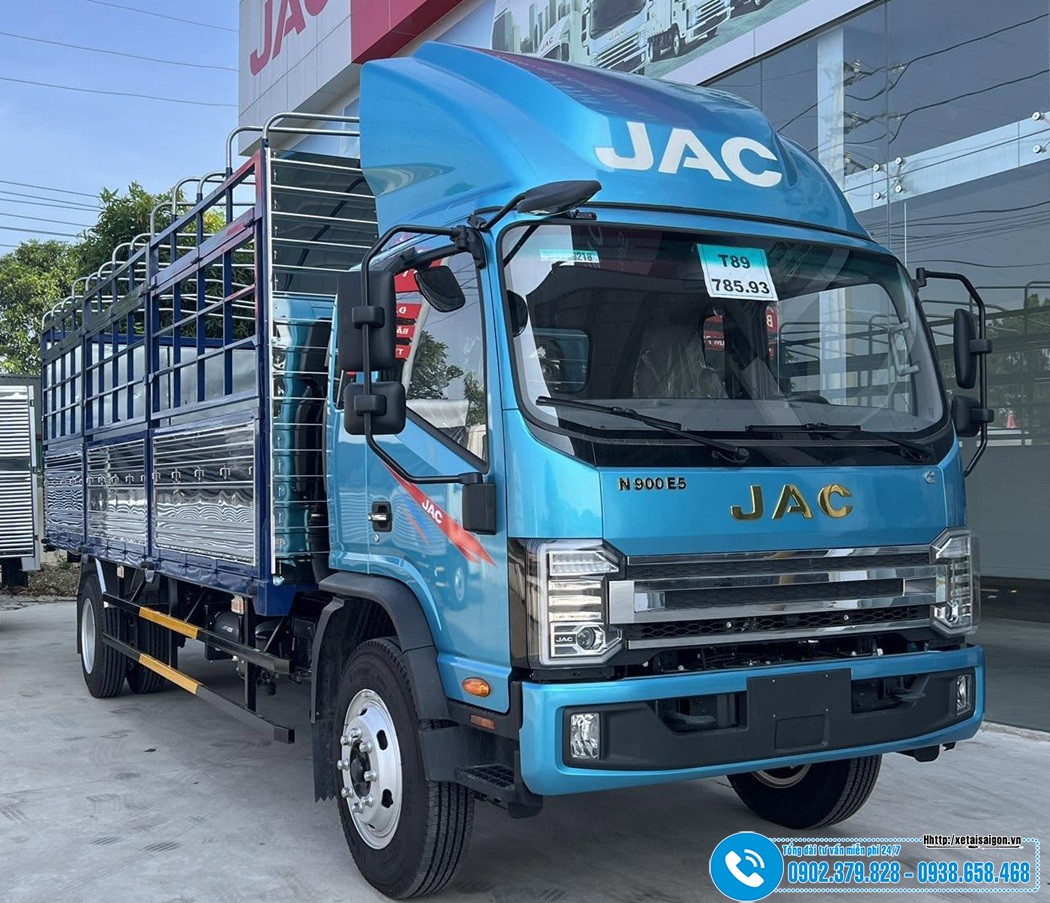 Xe JAC N900 PLus - Tải trọng 8.2 Tấn - Thùng Dài 7M6