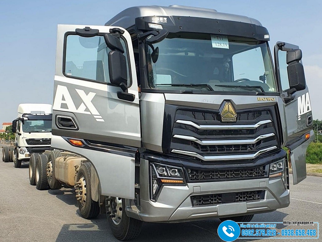 Xe Nâng Đầu HOWO MAX 5 Chân 18 Tấn