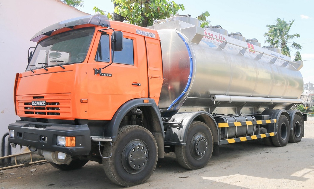 Xe bồn Chở Xăng Kamaz 23 Khối - 24 Khối - 25 Khối