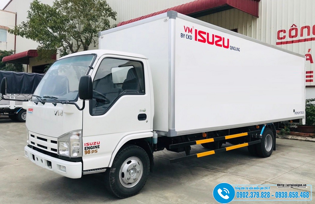 Xe tải 1.9 tấn Isuzu Vĩnh Phát - Thùng 6M2