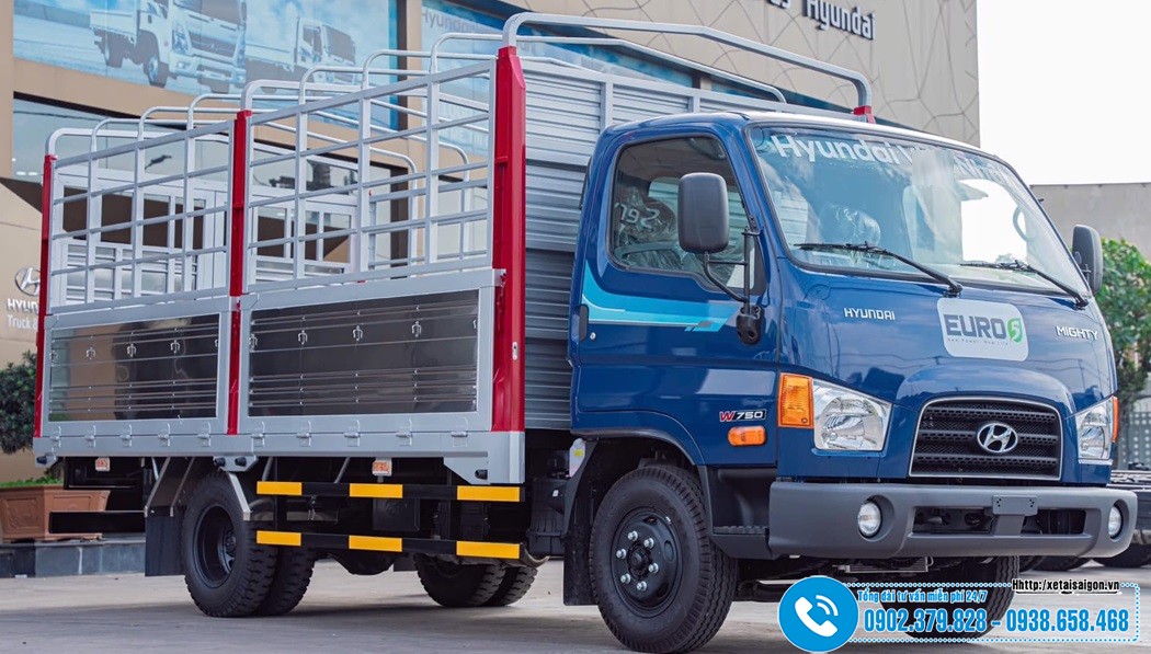 Xe tải Hyundai 3.5 Tấn Mighty W750L 3T5 - Thùng Dài 4M9