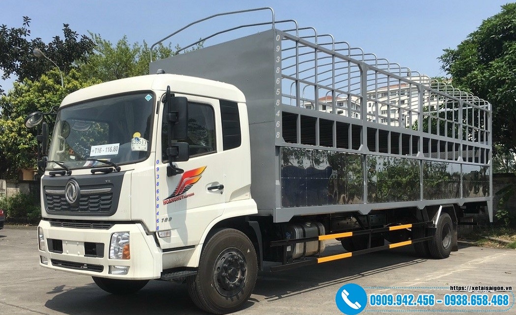 Xe tải DongFeng 8 Tấn Thùng Chở Xe Máy Dài 9M7