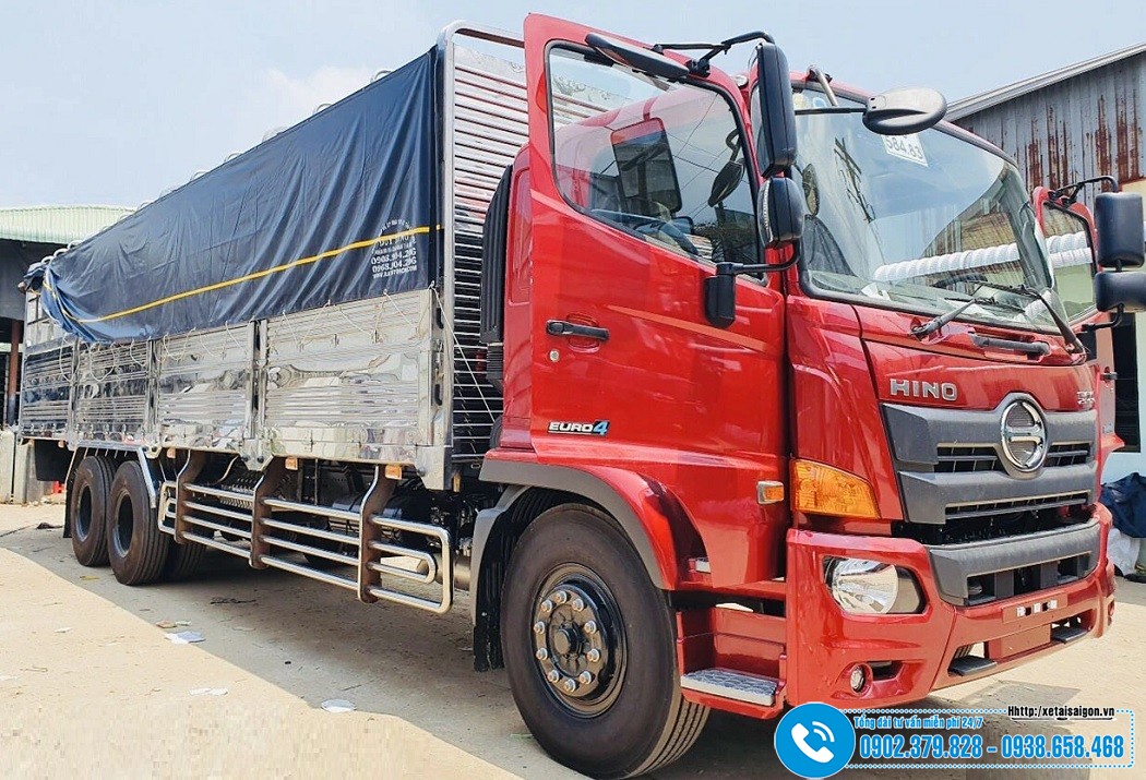 Xe tải Hino 3 Chân 15 Tấn FL8JW8A