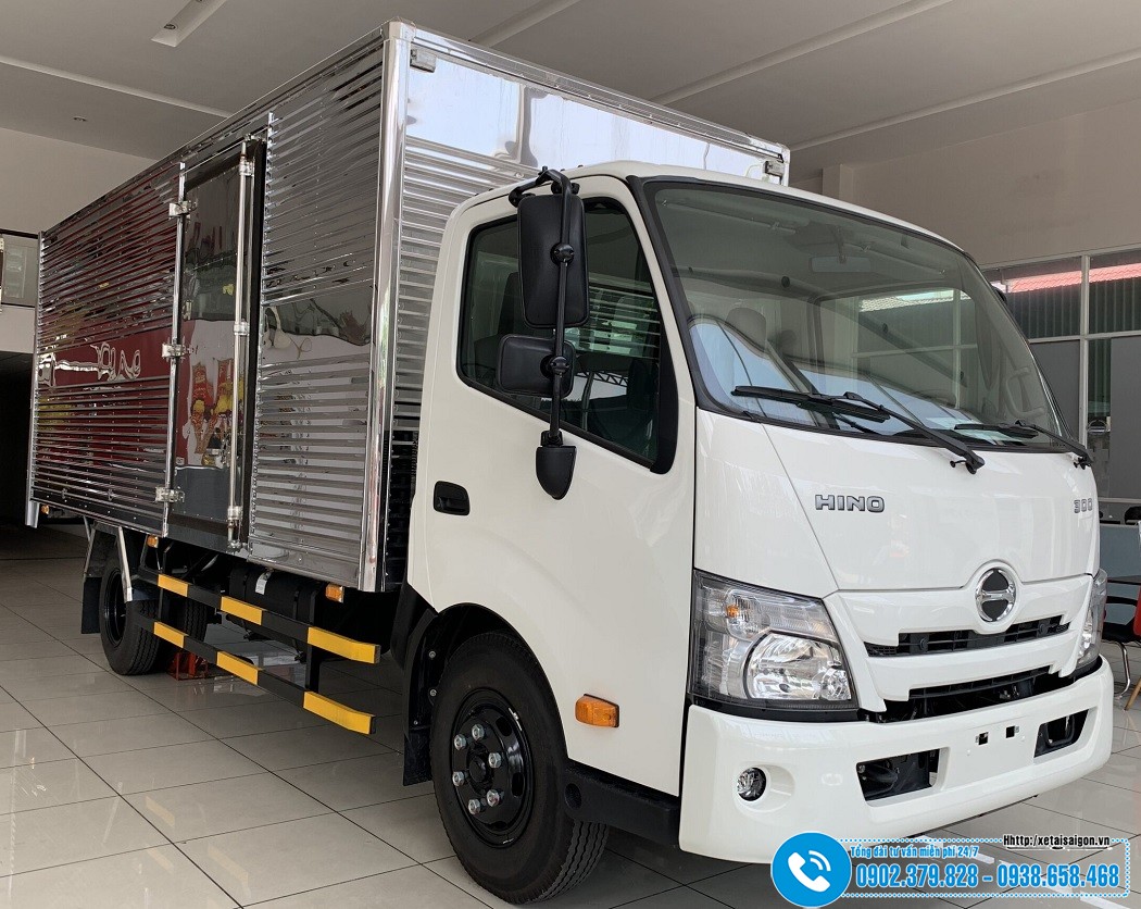 Xe tải Hino 4T5 XZU720L 4.5T - 4.5 Tấn – Thùng Kín