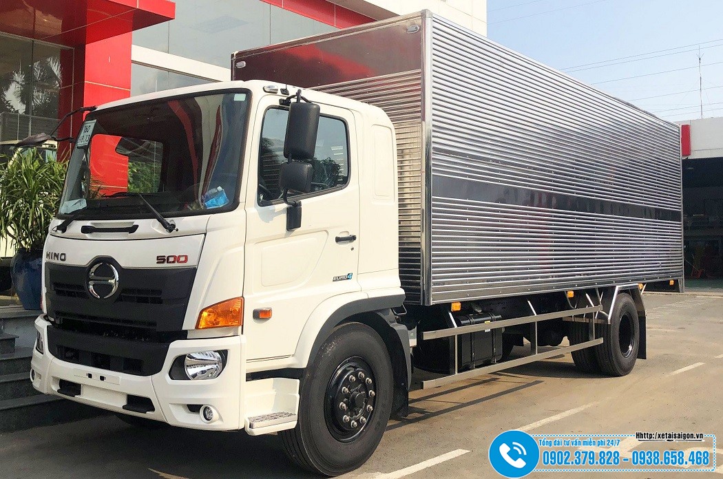 Xe tải Hino 8 Tấn FG8JP8A - Thùng Kín 7M2