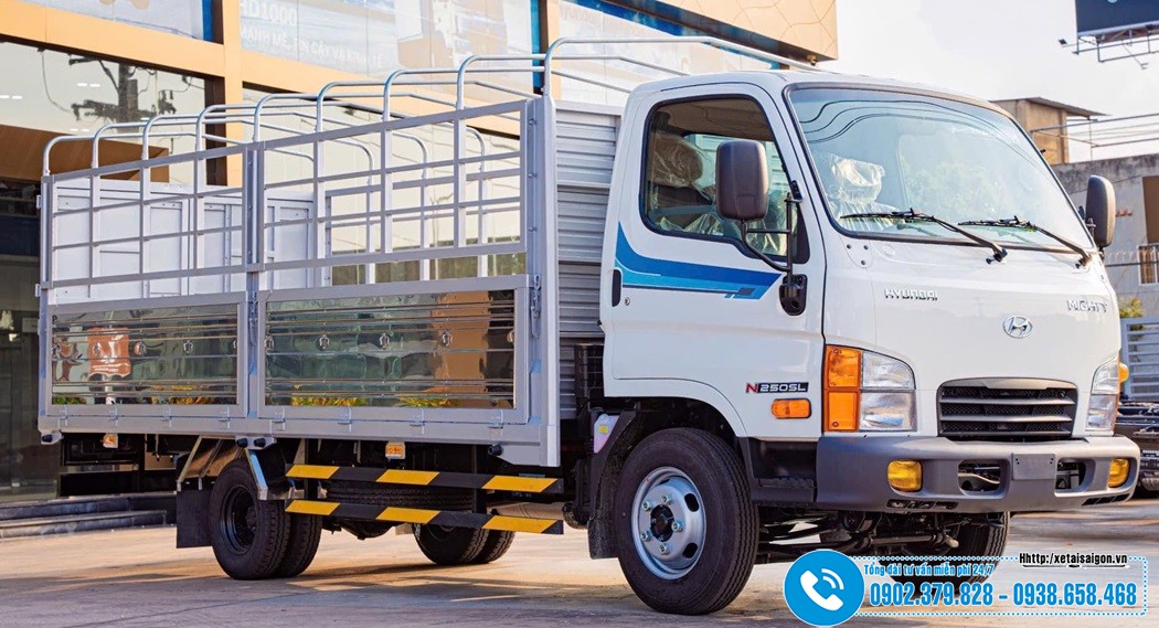 Xe tải Hyundai 1.9 Tấn - Thùng Mui Bạt
