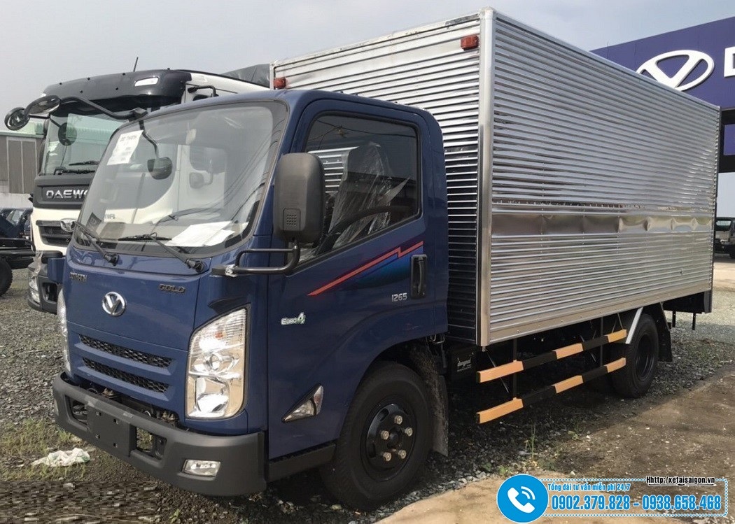 Xe tải IZ65 - 1T9 - 1.9T - 1.9 Tấn - Thùng Kín 4M3