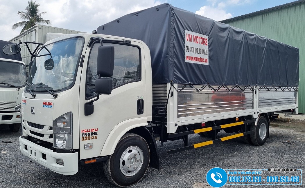 Xe tải Isuzu 3.5 Tấn MILDO M750SL - Thùng Dài 6M2