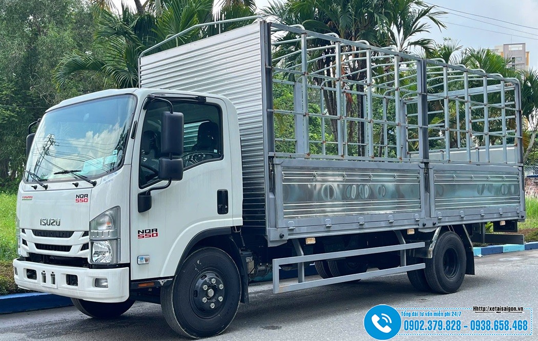 Xe tải Isuzu 5.5 Tấn NQR75LE5 - Thùng Ngắn 5M7