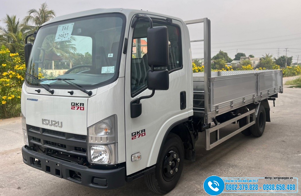 Xe tải Isuzu QKR270 2T8 Thùng Lửng 2.8 Tấn