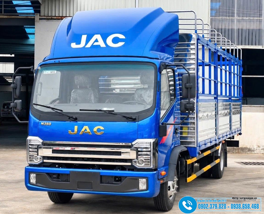 Xe tải Jac N350SL Thùng Dài 6M2 - Tải Trọng 3.450 KG - 3T45