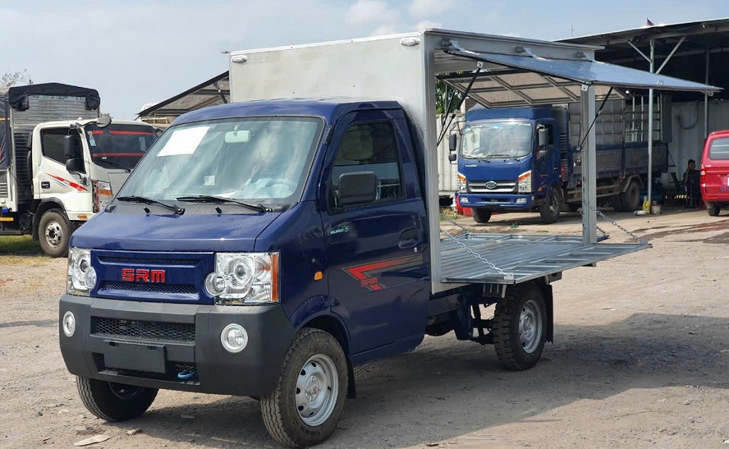 Xe tải SRM K9 Thùng Cánh Dơi 990kG