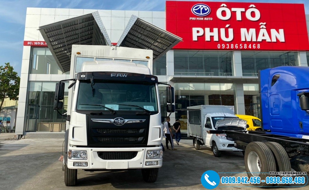 Xe tải Thùng Cánh Chim Dài 8M2