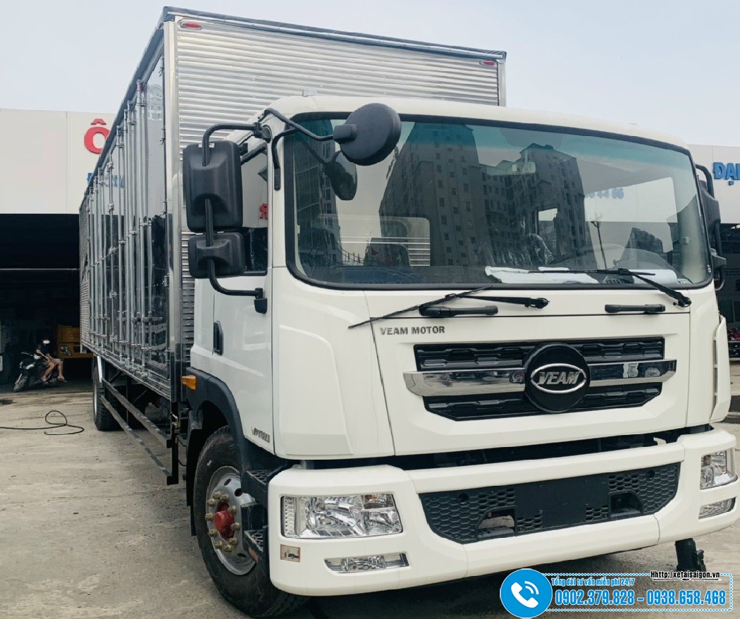 Xe tải Veam VPT880 Thùng Kín Dài 9M7