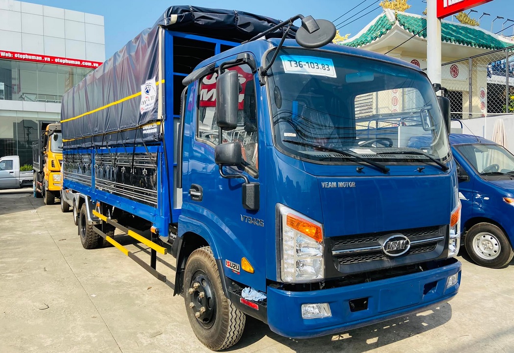 Xe tải Veam VT340S - 3T49 - Thùng Dài 6M2