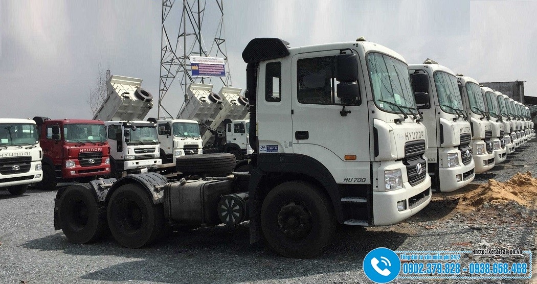 Đầu Kéo Hyundai HD700 - 2 Cầu