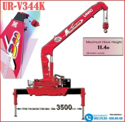 Cẩu UNIC UR-V344 - 3 Tấn - 4 Khúc