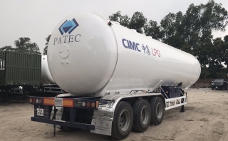 Moóc Chở Khí LPG 52 Khối - 52M3