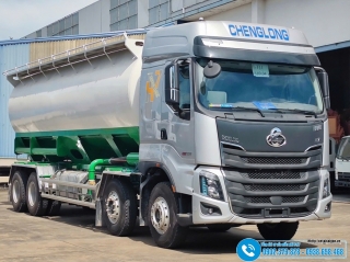 Xe Bồn Chở Cám ChengLong 4 Chân 28 Khối - 28m3
