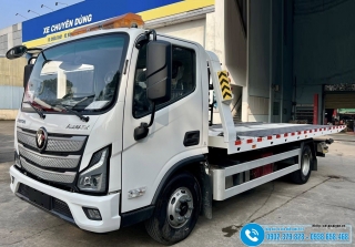 Xe Cứu Hộ 2 Chức Năng Foton 2T4 - Kéo Xe, Sàn Trượt Chở Xe Dài 5