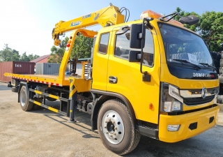 Xe Cứu Hộ DongFeng 3 Chức Năng - Gắn Cẩu - Càng Kéo - Sàn Trượt