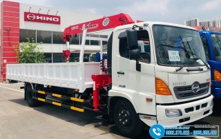 Xe Cẩu Hino 5 Tấn FC9JLTC - Thùng 6M2