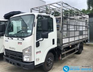 Xe Chở Gia Cầm 1.9 Tấn Isuzu QKR210 - Thùng Chở 120 Lồng Gà
