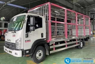 Xe Chở Gia Cầm ISUZU 6 Tấn FRR650 - Thùng Dài 7M4