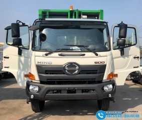 Xe Ép Rác HINO 20 Khối FM8JN8A – Thùng Inox