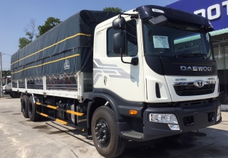 Xe Daewoo 15 tấn 3 Chân HU8AA - Thùng Dài 9M2