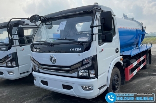 Xe Hút Chất Thải DongFeng 6 Khối